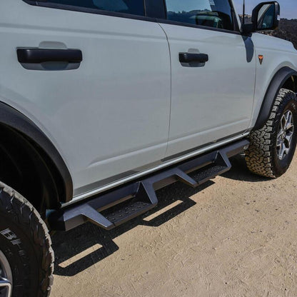 Westin/HDX 2021+ Ford Bronco Drop Nerf Step Bars - Textured Black 56-14195 56-14195 Photo - Mounted