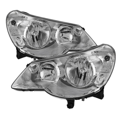 SPYDER Xtune Chrysler Sebring 07-10 OEM Style Headlights Chrome HD-JH-CHRSE07-C 9029653 9029653 Photo - Primary