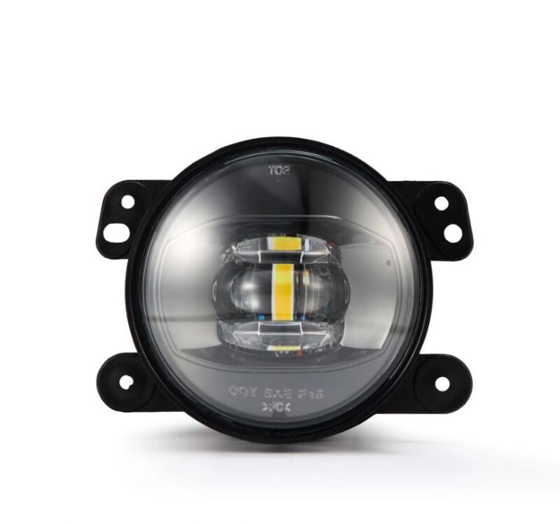 AlphaRex Universal Chrysler/Dodge/Hummer/Jeep DoubleTap Dual Color LED Proj Fog Lights - White/Amber 210004 210004 User 4