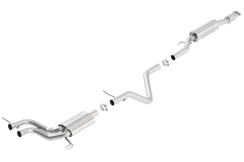 Borla 13-15 Hyundai Veloster Turbo 1.6L AT/MT FWD 2dr Dual Center Rear Exit Cat-Back Exhaust 140506 140506 Photo - Primary