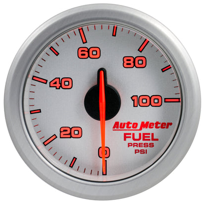 Autometer 2-1/16" Fuel Press, 0-100 Psi, Airdrive, Silver 9171-UL User 3