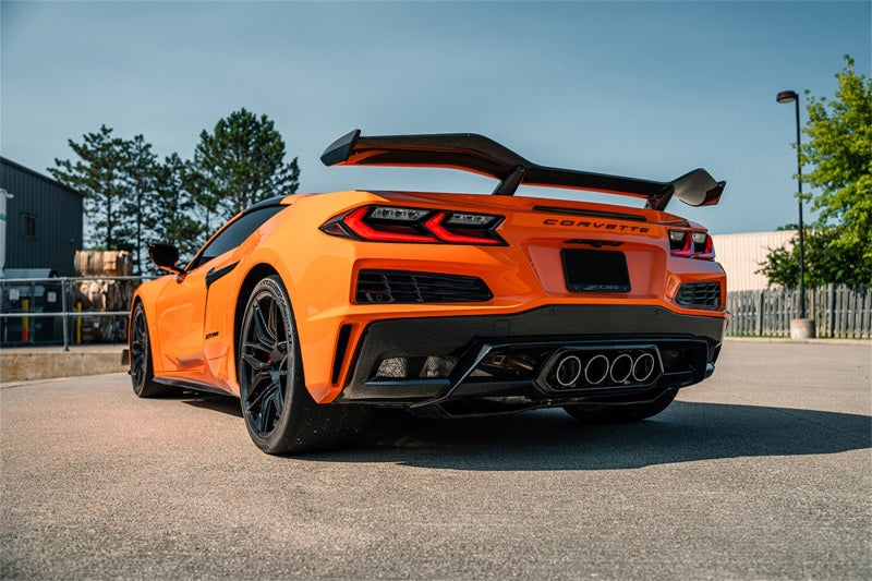 CORSA Performance Corsa 2023 Chevrolet Corvette C8 Z06 3in Valved Cat-Back Exhaust Muffler Delete Track System w/o Tip 21113 21113 Photo - Mounted
