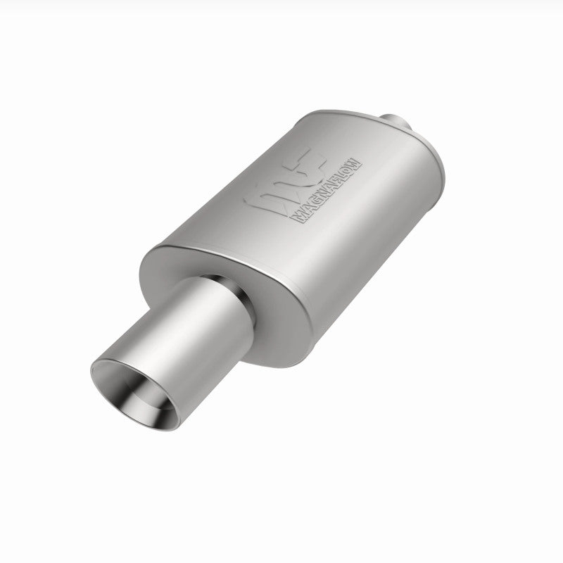 MagnaFlow 5" X 8" Oval Center/Center Performance Muffler With Tip 14829 360 Degree Image Set