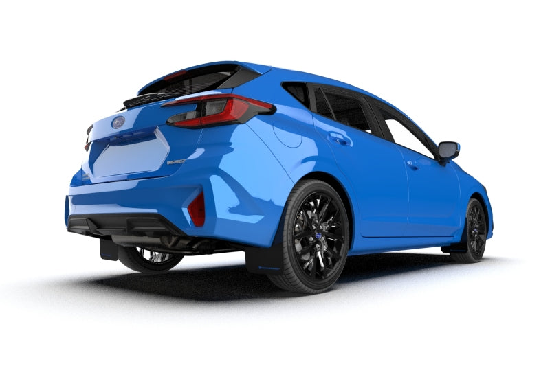 Rally Armor 2024 Subaru Impreza Black UR Mud Flap w/ Light Blue Logo MF105-UR-BLK-NB MF105-UR-BLK-NB User 1