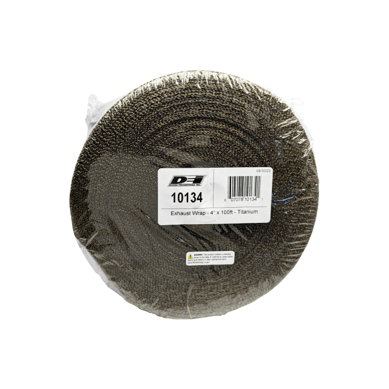DEI Exhaust Wrap 4in x 100ft - Titanium 10134 10134 Photo - in package