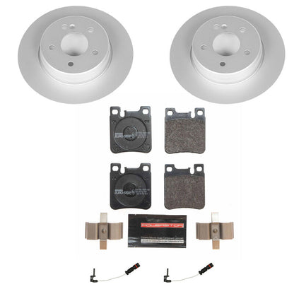 PowerStop Power Stop 98-03 Mercedes-Benz E320 Rear Euro-Stop Brake Kit ESK6377 ESK6377 Photo - Primary