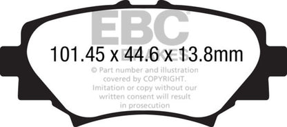 EBC Disc Brake Pad Set DP32186C Photo - Primary