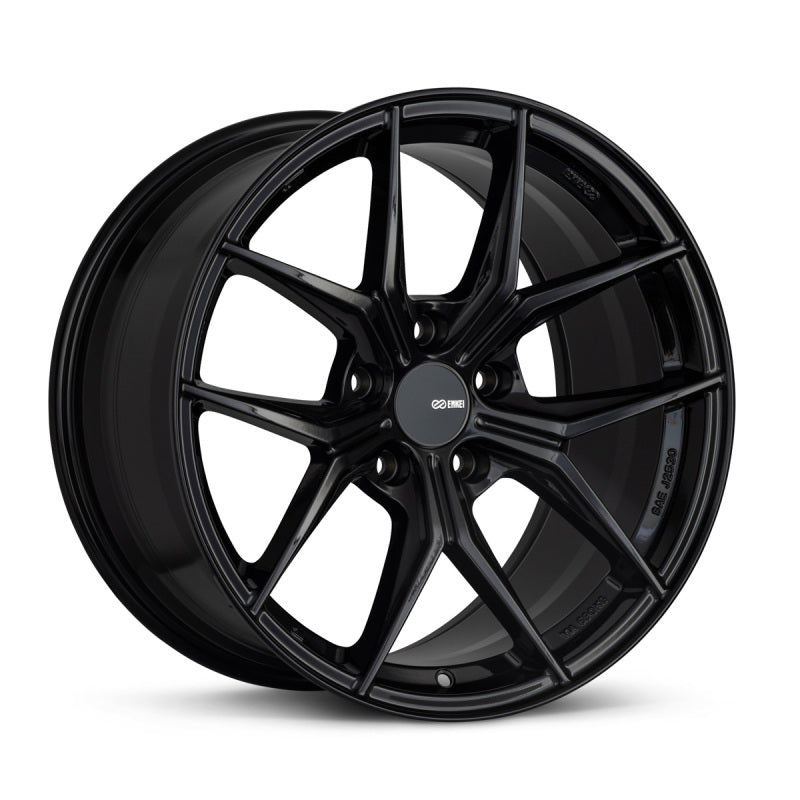 Enkei TSR-X Wheel Gioss Black 18x8.5 +45 5x100 529-885-8045BK Photo - Primary
