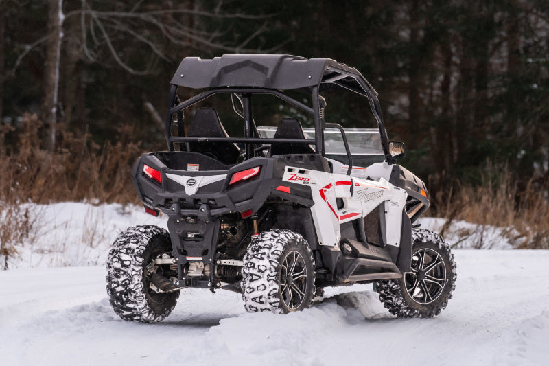 MBRP 14-22 CFMOTO ZFORCE 800 (Z8/Z8EX/800/800EX) Slip-On Exhaust System AT-9801PT AT-9801PT Photo - lifestyle view