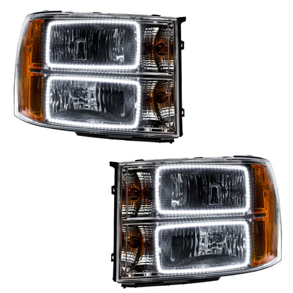 ORACLE Lighting Oracle 07-13 GMC Sierra SMD HL - Square Ring Design - White 7054-001 7054-001 Photo - Primary