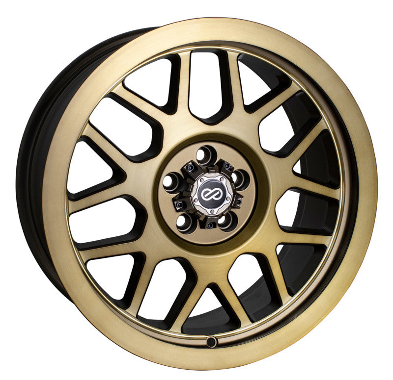 Enkei Matrix Wheel Brushed Gold 17x9 +10 6x139.7 526-790-8410BG Photo - Primary