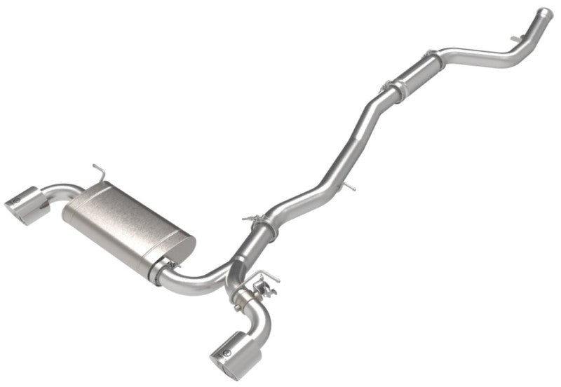 aFe POWER Takeda 2021 Toyota Supra 2.0L (t) 2.5in-3in 304 SS CB Exhaust w/ Polished Tips 49-36050-P 49-36050-P User 1