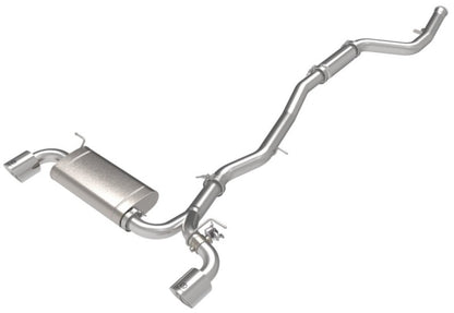 aFe POWER Takeda 2021 Toyota Supra 2.0L (t) 2.5in-3in 304 SS CB Exhaust w/ Polished Tips 49-36050-P 49-36050-P User 1