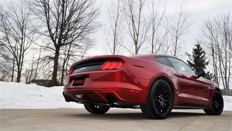 Corsa Performance 2015 Ford Mustang GT 5.0 3" Double X Pipe (Will Fit Factory Exhaust) 14327 Photo - Mounted
