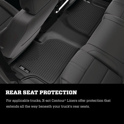 Husky Liners 2016 Toyota Tacoma Double Cab Pickup Black Front Floor Liners (2pc) 53741 Photo - in package