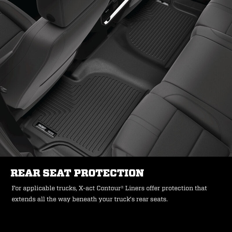 Husky Liners 2020+ Ford Explorer X-Act Contour Black Front Floor Liners 54871 54871 Photo - in package