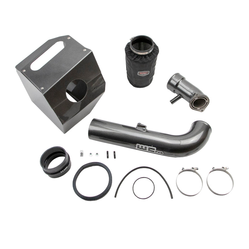 Wehrli 17-19 Duramax L5P 4in. Stage 2 Intake Kit - Chevy Orange WCF100360-CRO WCF100360-CRO User 1