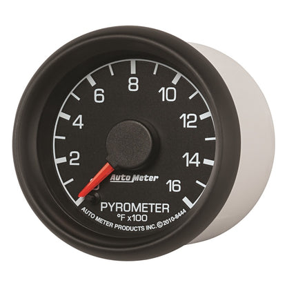 Autometer 2-1/16" Pyrometer, 0-1600 °F, Stepper Motor, Ford Factory Match 8444 User 2
