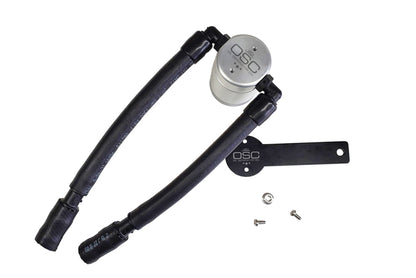J&L 13-19 Ford Fusion 1.5L EcoBoost Oil Separator 3.0 Passenger Side - Clear Anodized 3039P-C 3039P-C Photo - Primary