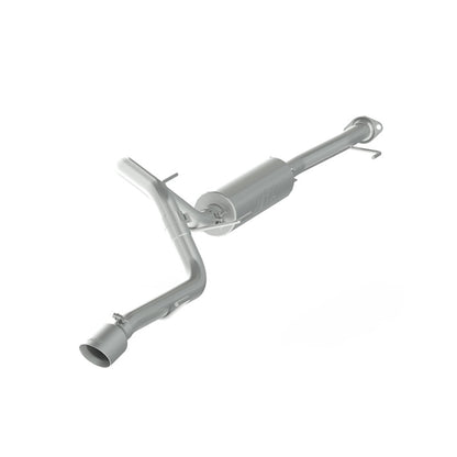 MBRP 10-18 Toyota 4 Runner AL 4in O.D Tip Single Rear Exit 2.5in Cat Back E S5342AL Photo - Primary