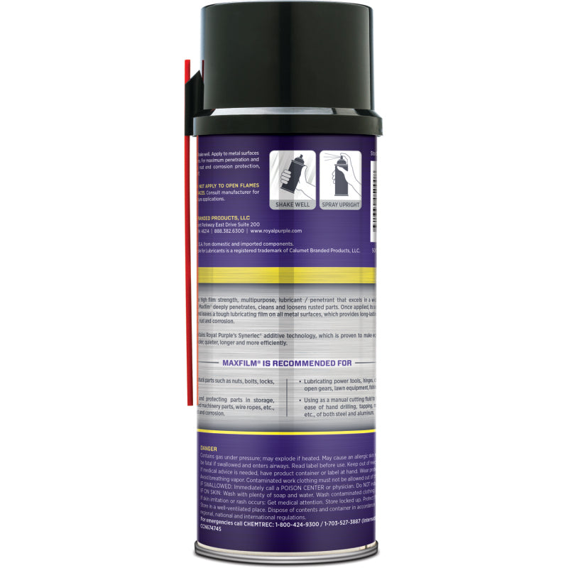 Royal Purple MaxFilm Lubricant Case/12-11oz ROY15000 15000 User 1