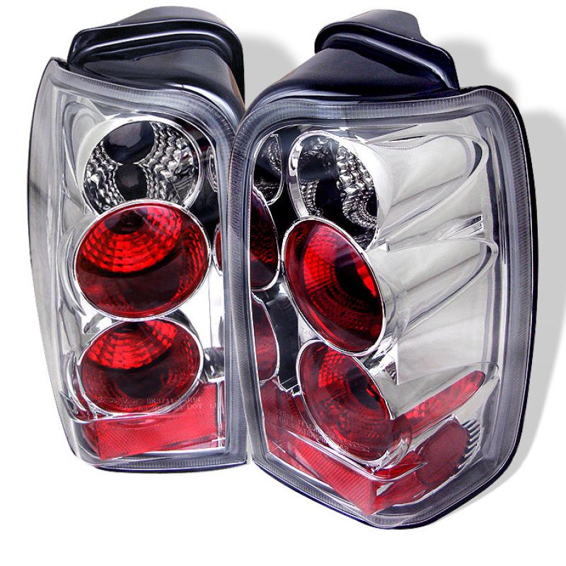 Spyder Toyota 4 Runner 96-02 Euro Style Tail Lights Chrome ALT-YD-T4R96-C 5007308 5007308 Photo - Primary