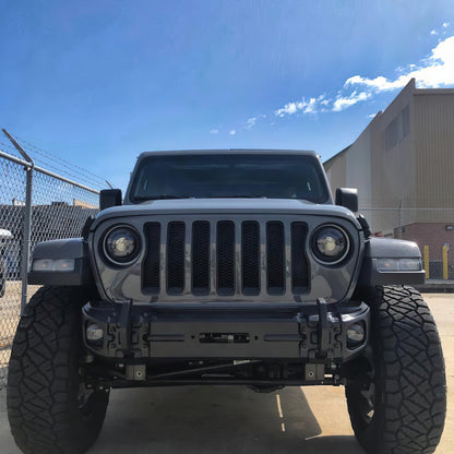 ORACLE Lighting Oracle Jeep Wrangler JK/JL/JT High Performance W LED Fog Lights - ColorSHIFT - Dynamic 5846-332 5846-332 Photo - lifestyle view