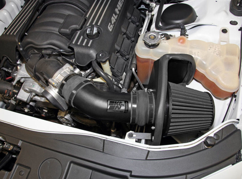K&N Engineering Blackhawk Air Intake 11- Challenger 6.4L KNE71-2545 71-2545 Photo - Mounted