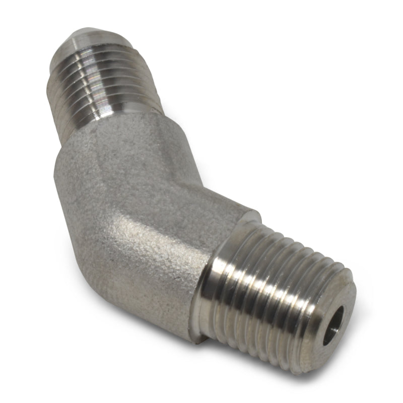 Russell Stainless 45 Deg. Flare, 1/8 Pipe to -3 660932 Photo - out of package