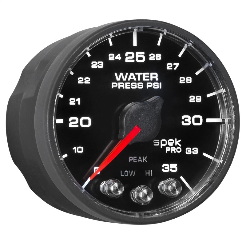 Autometer Spek-Pro - Nascar 2-1/16in Water Press 0- 35 psi Bfb Sp P543328-N1 P543328-N1 User 6