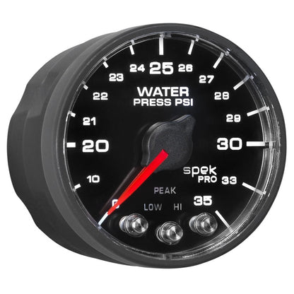 Autometer Spek-Pro - Nascar 2-1/16in Water Press 0- 35 psi Bfb Sp P543328-N1 P543328-N1 User 6