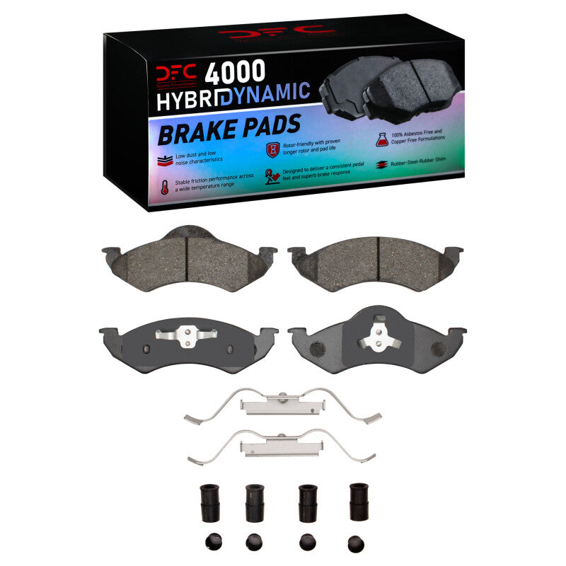 DFC DFC 4000 HybriDynamic Brake Pads Brakes, Rotors & Pads Brake Pads - OE main image