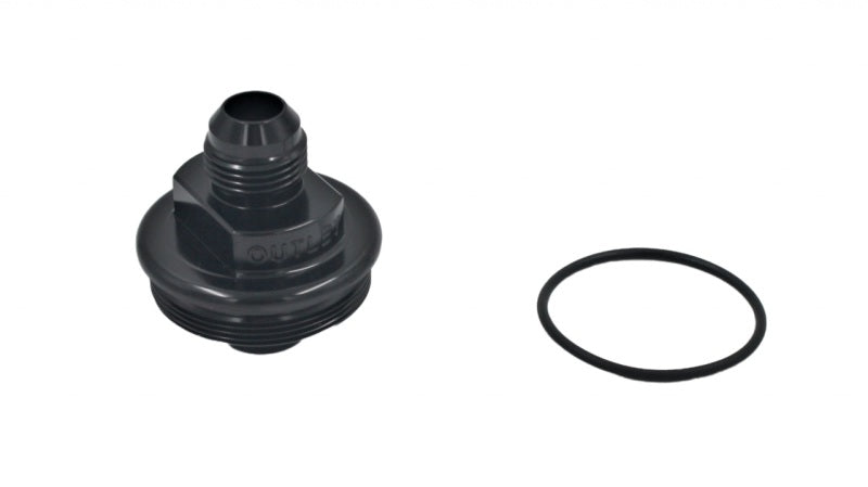 Fuelab Replacement Filter Cap -10AN Outlet - Black 108020101-7 108020101-7 User 1