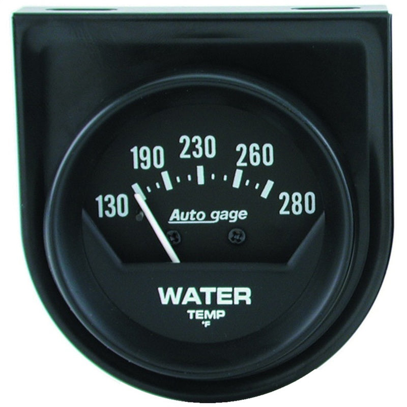 Autometer 2-1/16" Water Temperature, 130-280 °F, 6 Ft., Mechanical, Auto Gage 2361 Photo - Primary