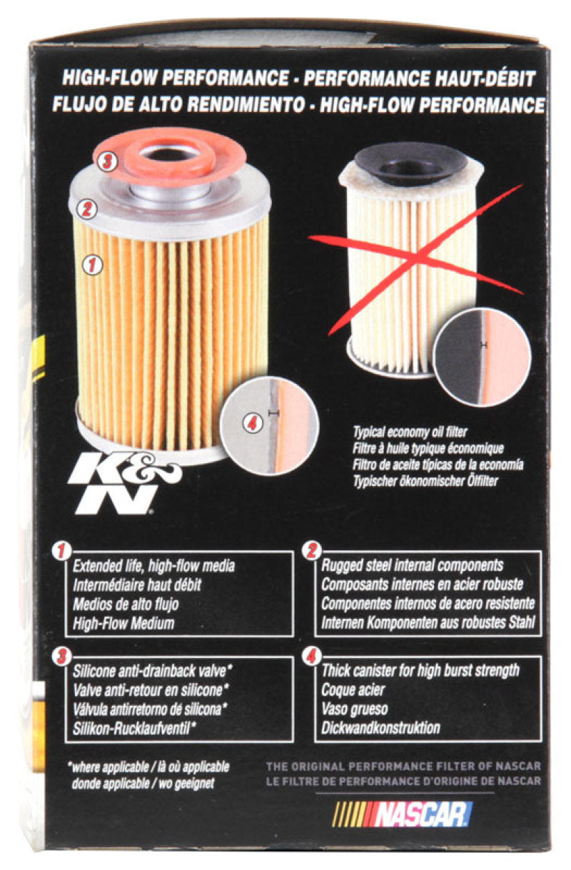 K&N Engineering Oil Filter KNEHP-1014 HP-1014 Photo - in package