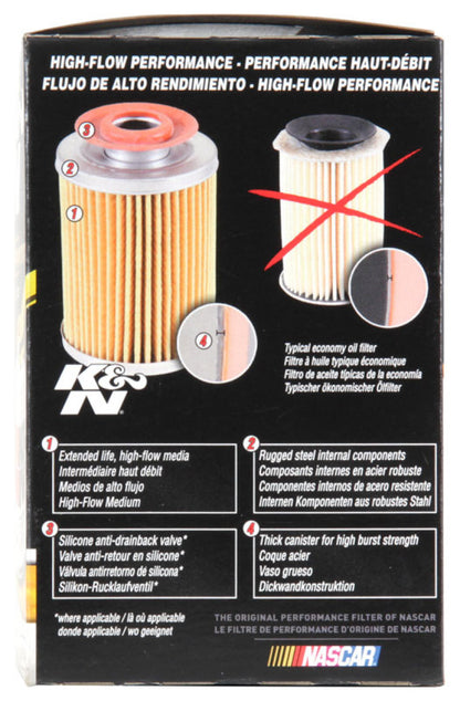K&N Engineering Oil Filter KNEHP-1014 HP-1014 Photo - in package