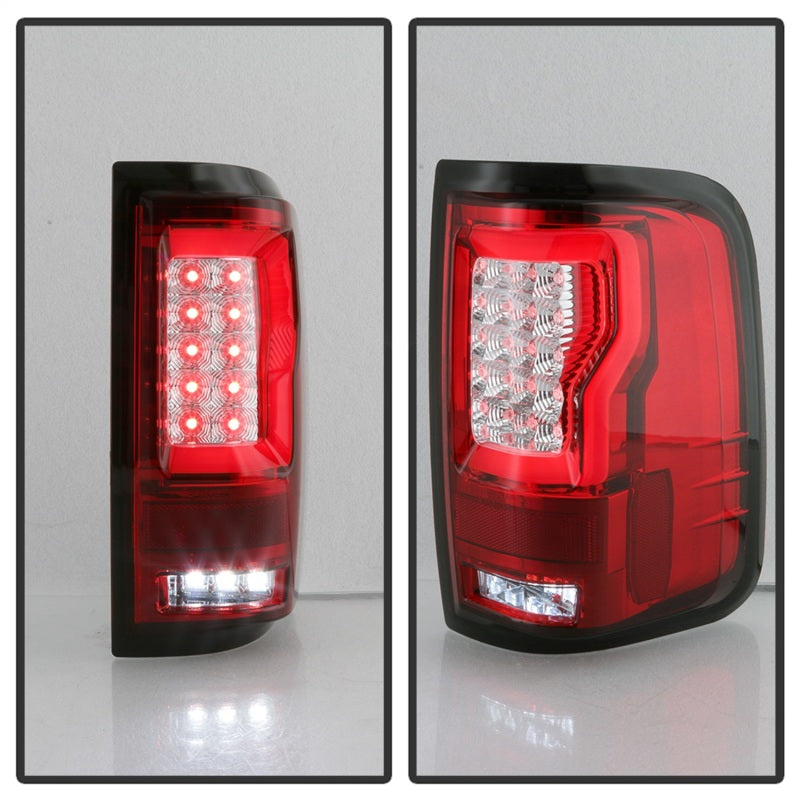 Spyder Ford F150 04-08 Styleside Tail Light V2 - LED - Red Clear ALT-YD-FF15004V2-LBLED-RC 5084194 5084194 Photo - Unmounted