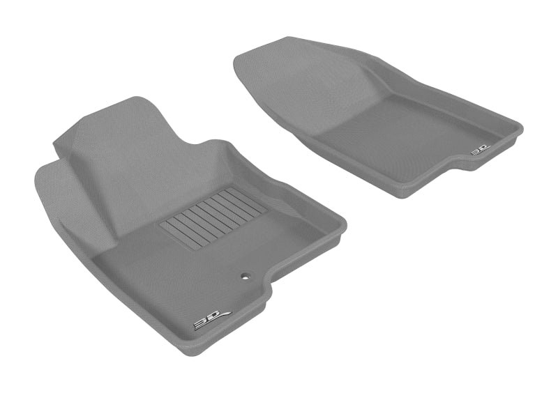 3D MAXpider 2007-2013 Jeep Compass Kagu 1st Row Floormat - Gray L1JP00811501 L1JP00811501 Photo - Primary