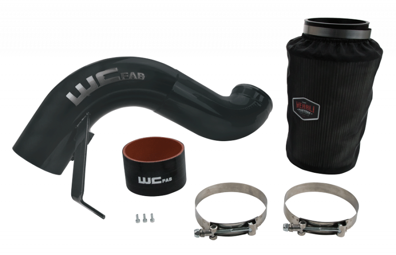 Wehrli 07.5-18 Dodge 6.0L Cummins 4in Intake Kit - Bronze Chrome WCF100863-BC