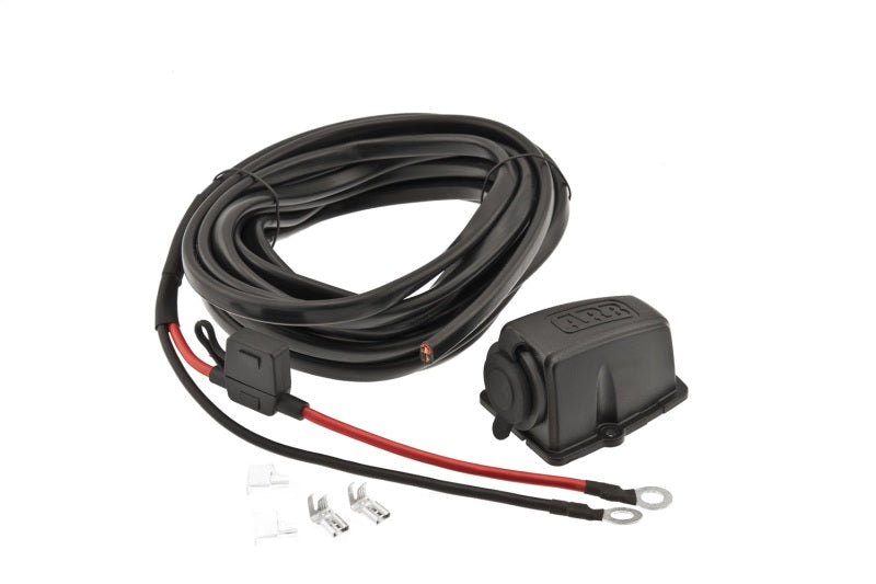 ARB Fridge Wiring Kit 6M W/Threaded Socket 10900027 10900027 Photo - Primary