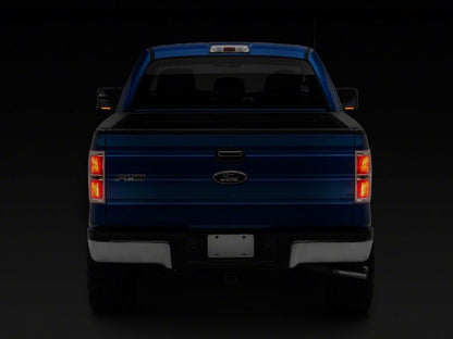 Raxiom 04-14 Ford F-150 Axial Series Side Mirror LED Turn Signal Lights- Smoked T542597 T542597 Photo - Close Up