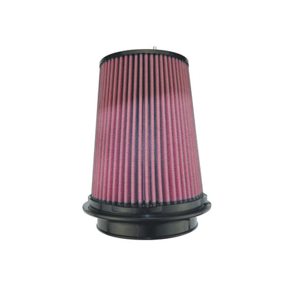 Injen 8-Layer Oiled Cotton Gauze Air Filter 5in Flange ID 7in Base/7.9in Height/5in Top X-1106-BR X-1106-BR Photo - Primary