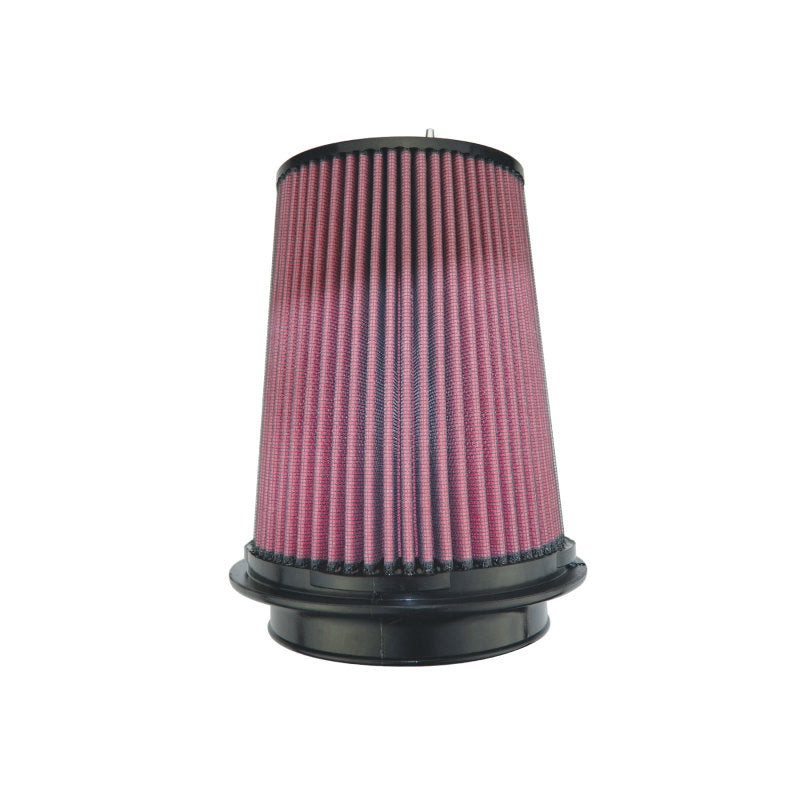 Injen 8-Layer Oiled Cotton Gauze Air Filter 5in Flange ID 7in Base/7.9in Height/5in Top X-1106-BR X-1106-BR Photo - Primary
