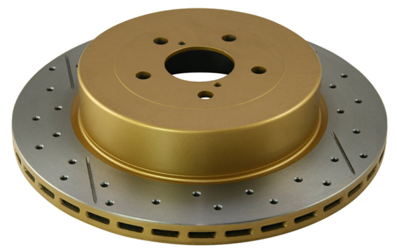 DBA 02-07 Subaru WRX STi 10 Stud Hole Rear Drilled & Slotted Street Series Rotor 655X-10 655X-10 Photo - Primary