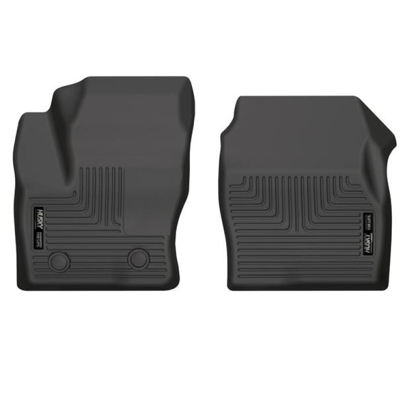 Husky Liners 20-22 Ford Transit Connect WeatherBeater Black Front Floor Liners 13351 13351 Photo - Primary