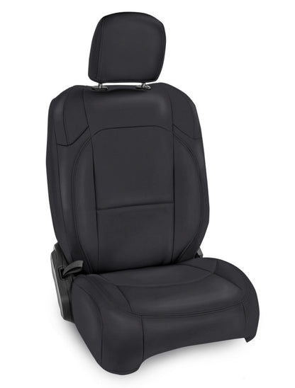 PRP Seats PRP 2018+ Jeep Wrangler JLU/4 Door/ Jeep Gladiator JT/ Rubicon Front Seat Covers (Pair) - All Black B040-02 B040-02 Photo - Primary