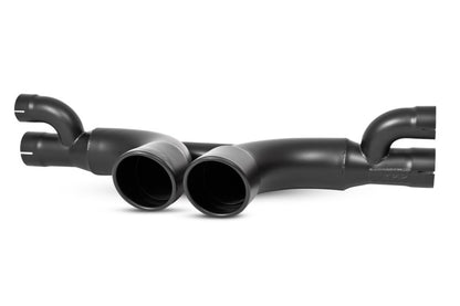 MBRP 14-15 Porsche GT3/GT3RS 3in Center Muffler Bypass 4in Tips S7607BLK Photo - Primary
