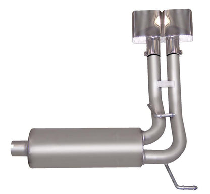 Gibson 02-05 Dodge Ram 1500 SLT 4.7L 2.5in Cat-Back Super Truck Exhaust - Stainless 66512 66512 Photo - Primary
