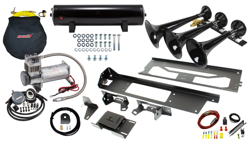 Kleinn Air Horns Kleinn 17-22 Ford F-250/ F-350/ F-450 Onboard Air System w/ Model 230 Horns SDKIT17-230 SDKIT17-230 Photo - Primary