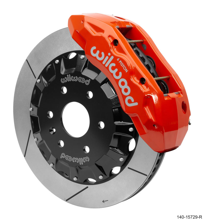 Wilwood TX6R Big Brake Truck Front Brake Kit 16in Rotor Red w/ Lines 2019 Cadillac / Chevrolet / GMC 140-15729-R 140-15729-R User 1